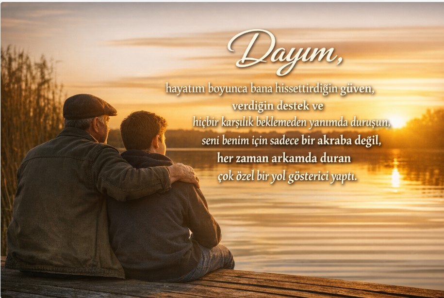 dayı yeğen sözleri kısa